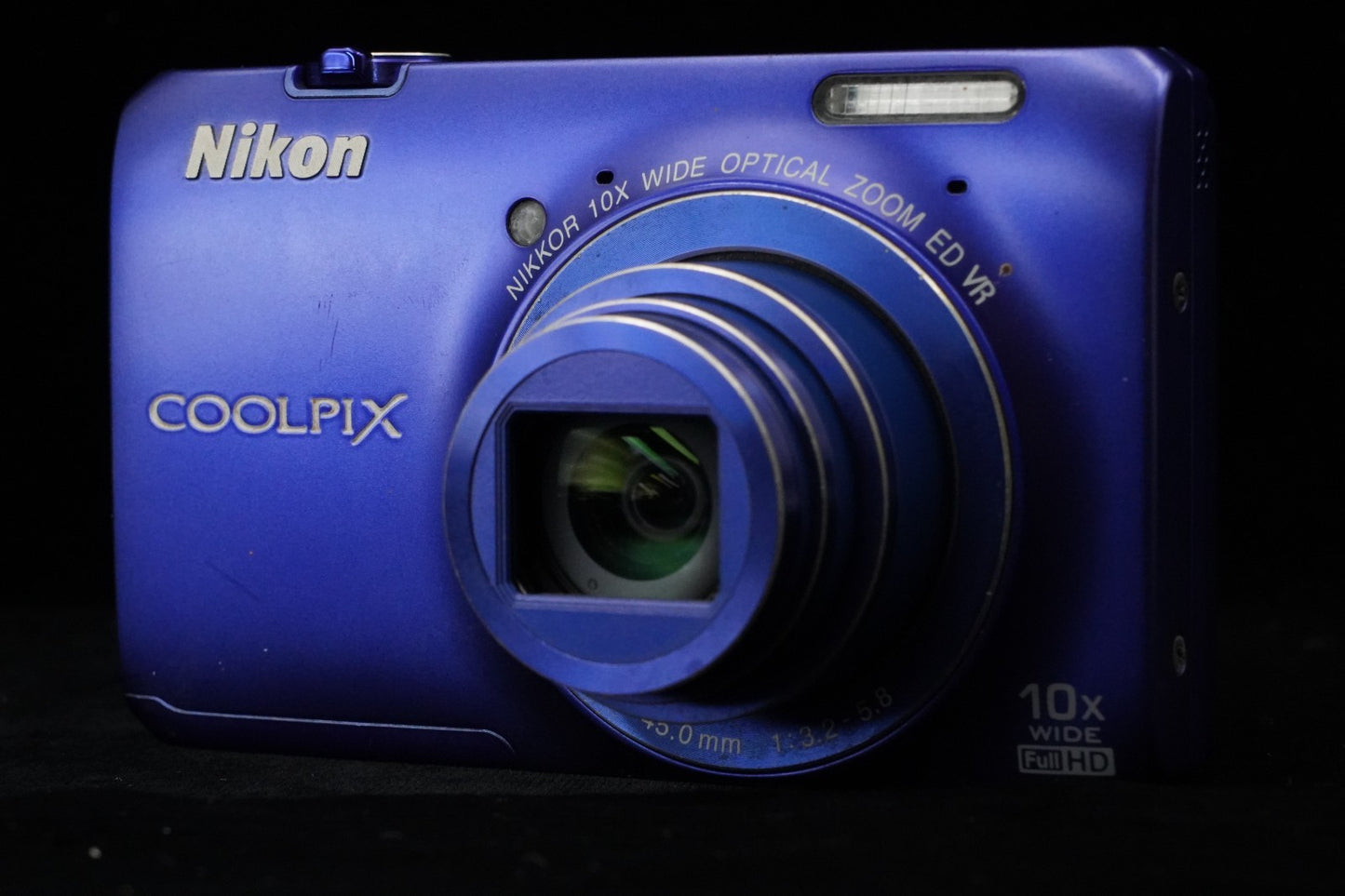 [US DUTY PAID] Nikon COOLPIX S6300 Blue 16.0MP Compact Digital Camera from CAL
