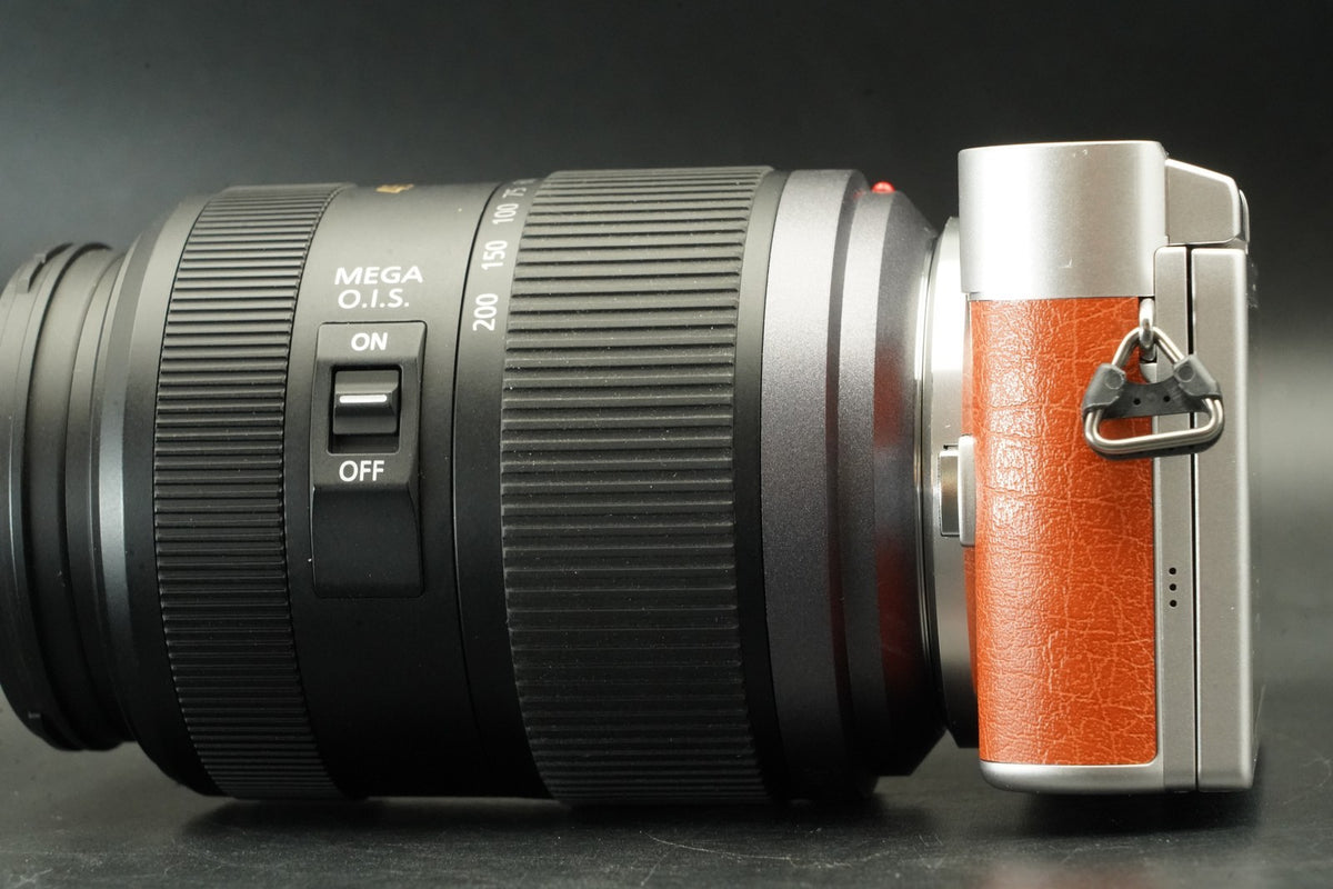 Panasonic LUMIX DC-GF9 Orange w/ G VARIO 45-200mm f/4-5.6 English OK!! #12005
