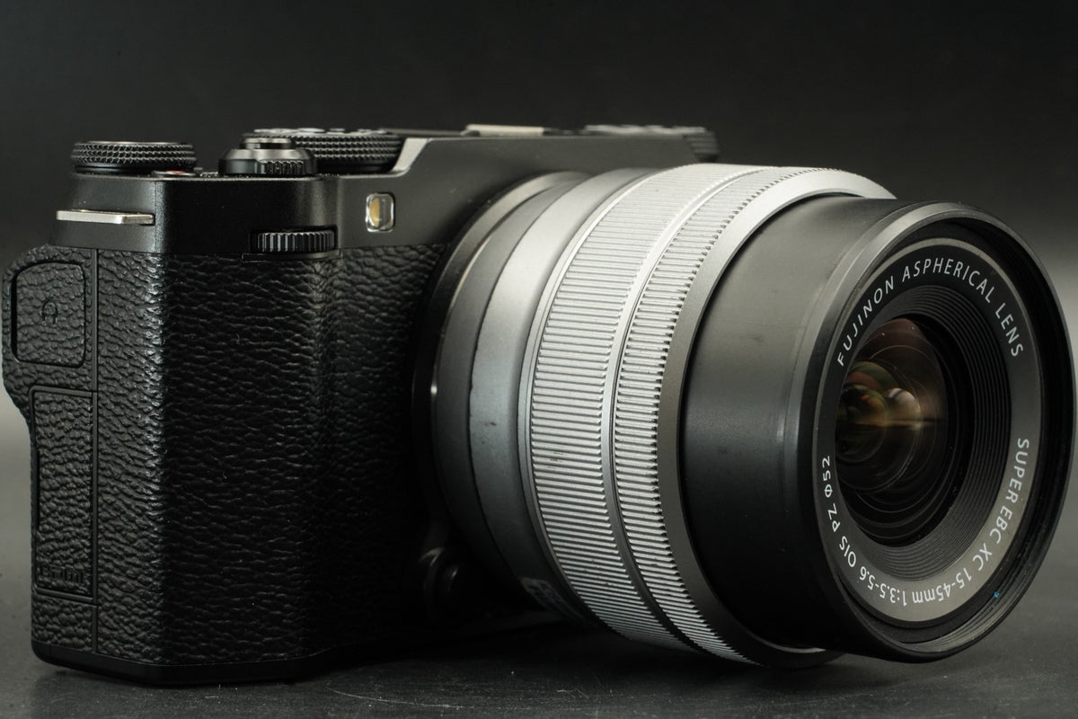 Fujifilm X-M5 Kamera schwarz mit XC 15-45mm aus Japan -2248 Schnitte- #11463