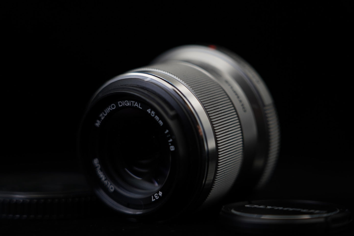 Olympus M.ZUIKO DIGITAL 45mm f/1.8 Lens Silver Japan US Duty Paid 10858