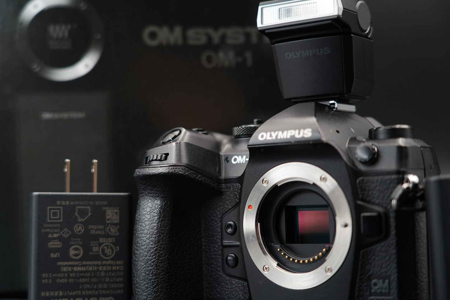 OLYMPUS OM System OM-1 20.4MP Mirrorless Camera US Duty Paid 10955
