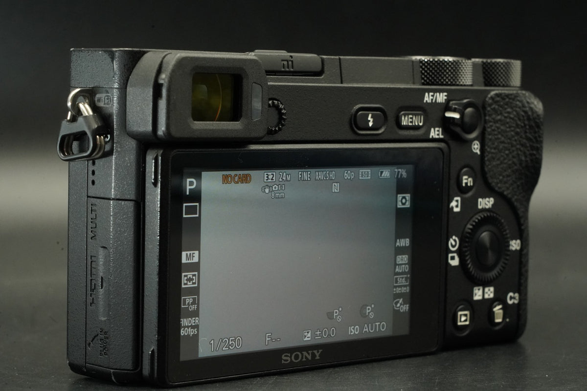 Sony a6500 24.2MP Digital Camera Black -47033 cuts- US STOCK #12163