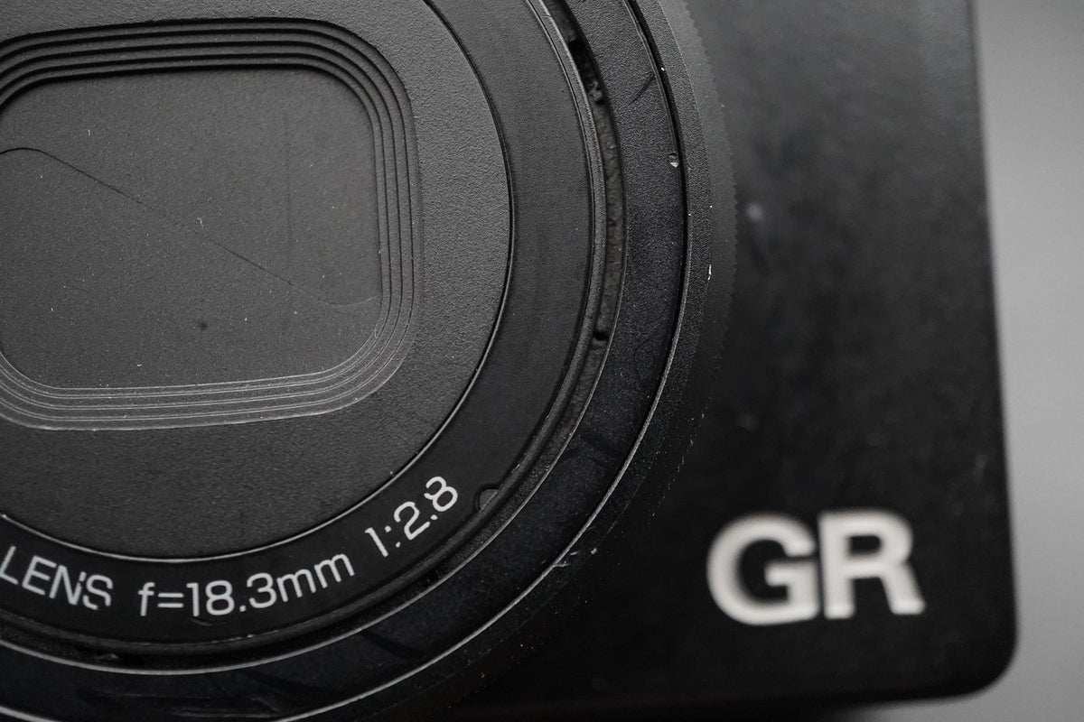 RICOH GR 16.2MP Digital Compact Camera Black JAPAN -15 cuts- #10815