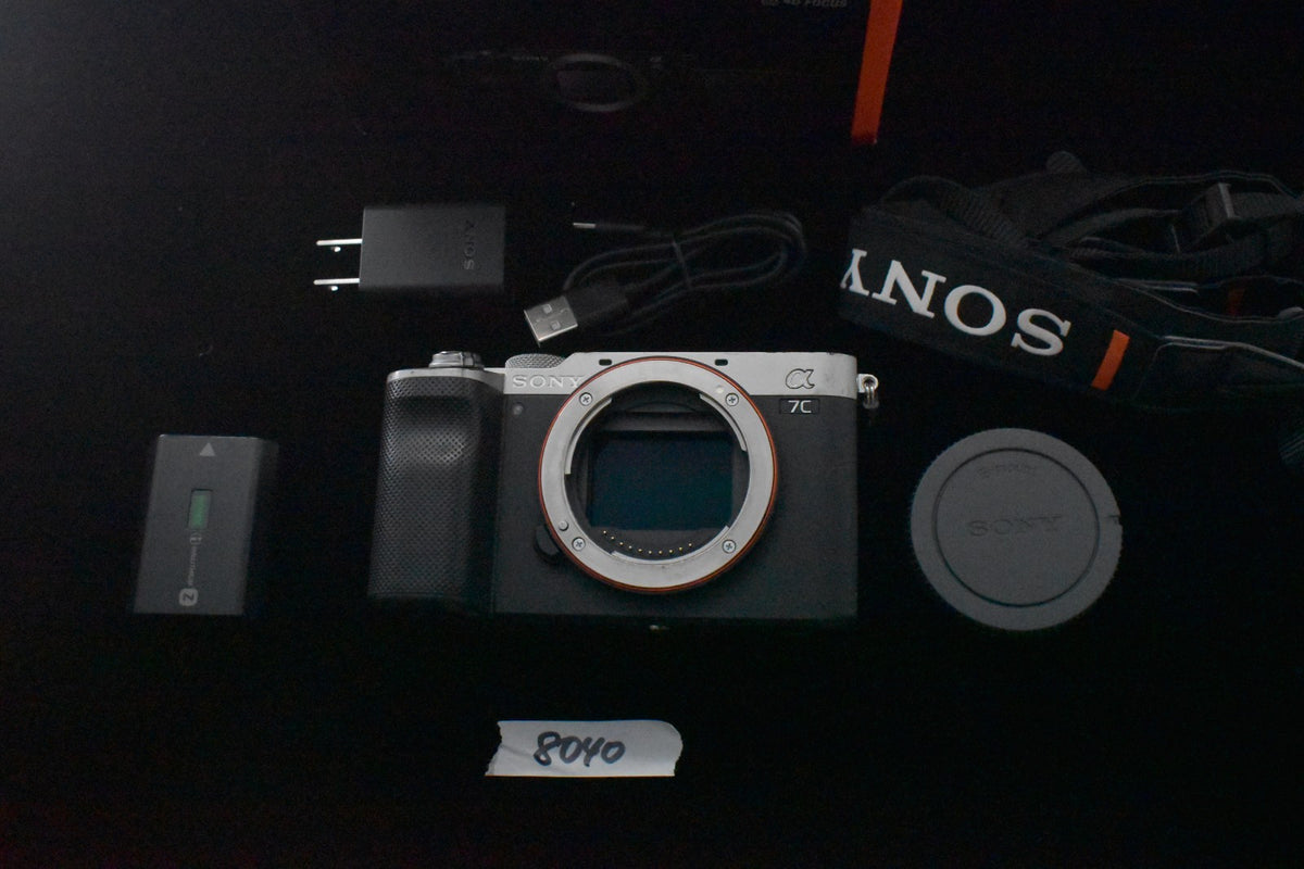 Sony A7C Silver ILCE-7C Mirrorless Digital Camera US STOCK #8040
