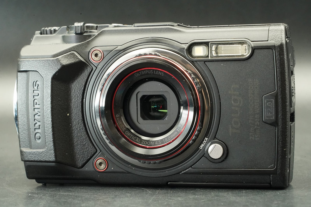 Olympus Tough TG-6 Black Waterproof Digital Camera 12MP -5250 cuts- #12467
