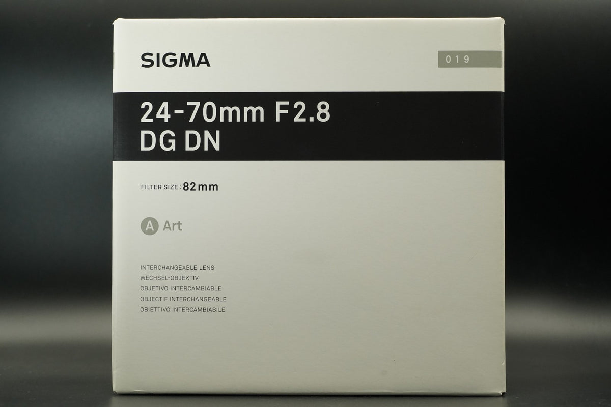Sigma 24-70mm f/2.8 DG DN Art Objektiv für Sony E FAST UNBENUTZT US LAGER...