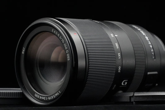 Sony SEL70350G 70-350mm F/4.5-6.3 G OSS Telephoto Lens E-Mount MINT #10377