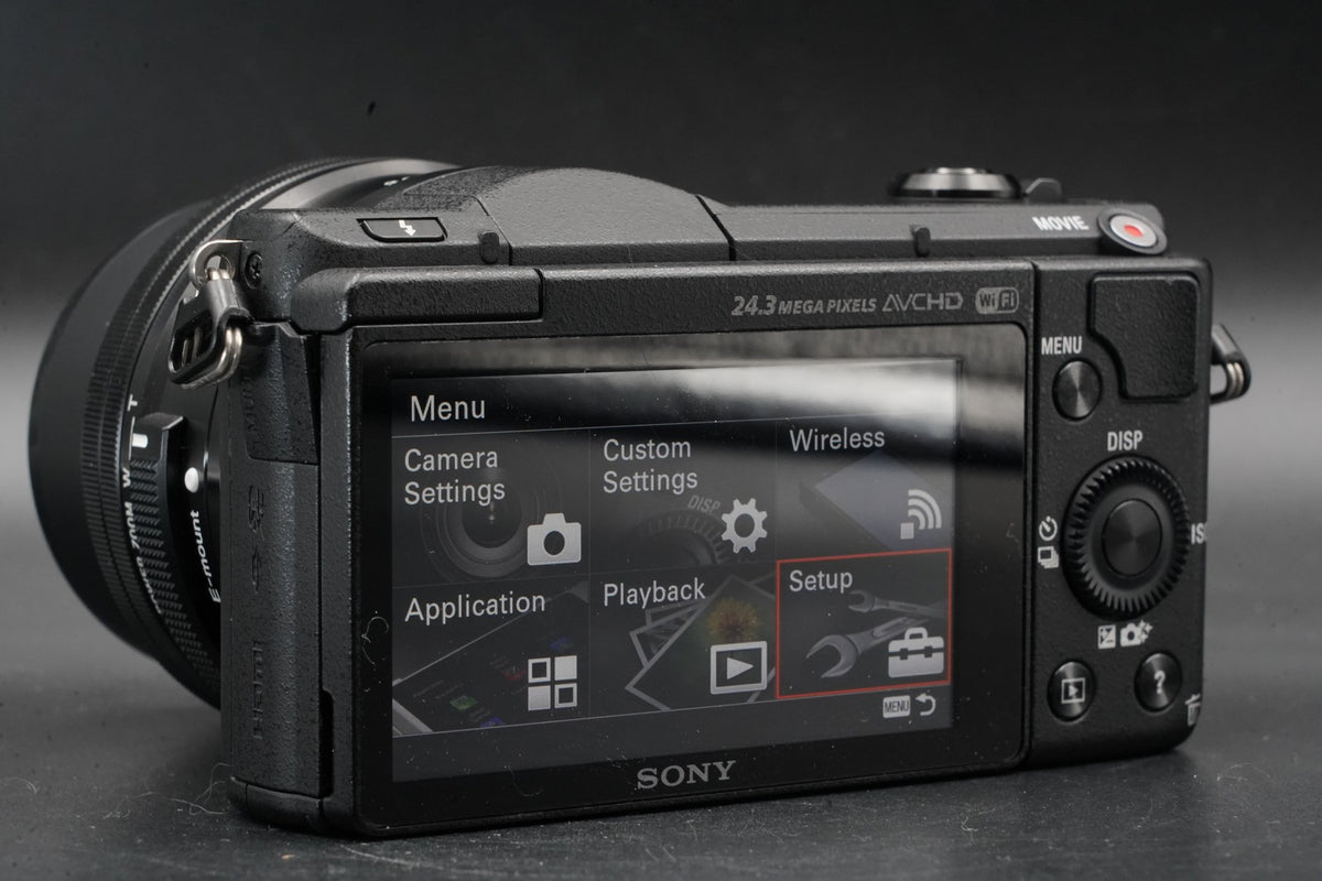 Sony a5100 Mirrorless Digital Camera Black -2104 cuts- US STOCK #11353
