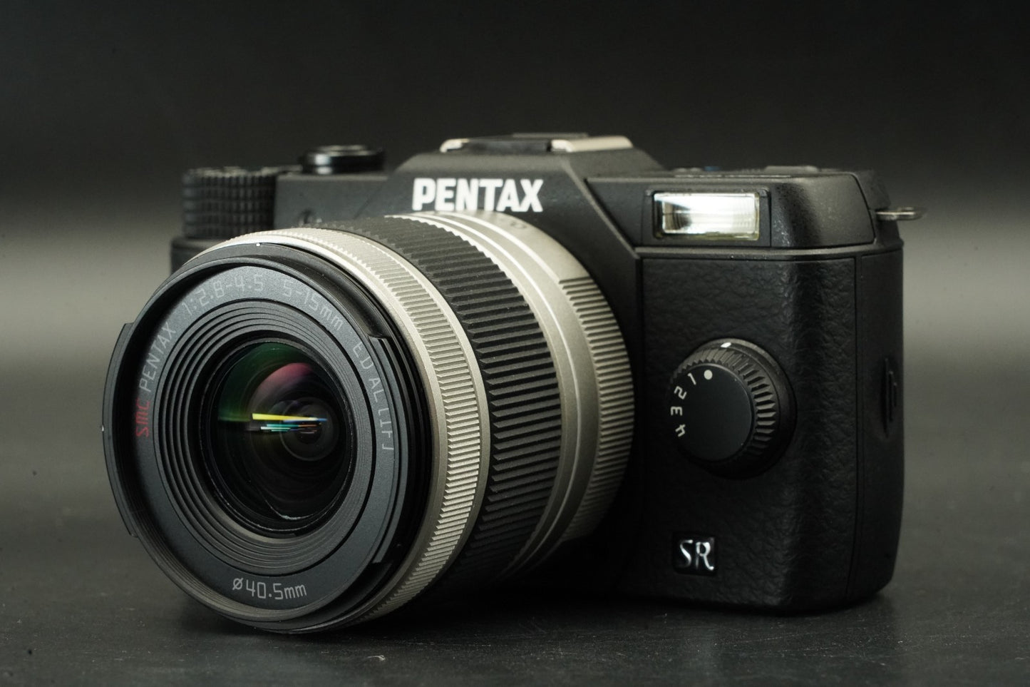 419 cuts! Pentax Q10 Black w/ 5-15mm Black 02 Zoom Lens Kit 11630