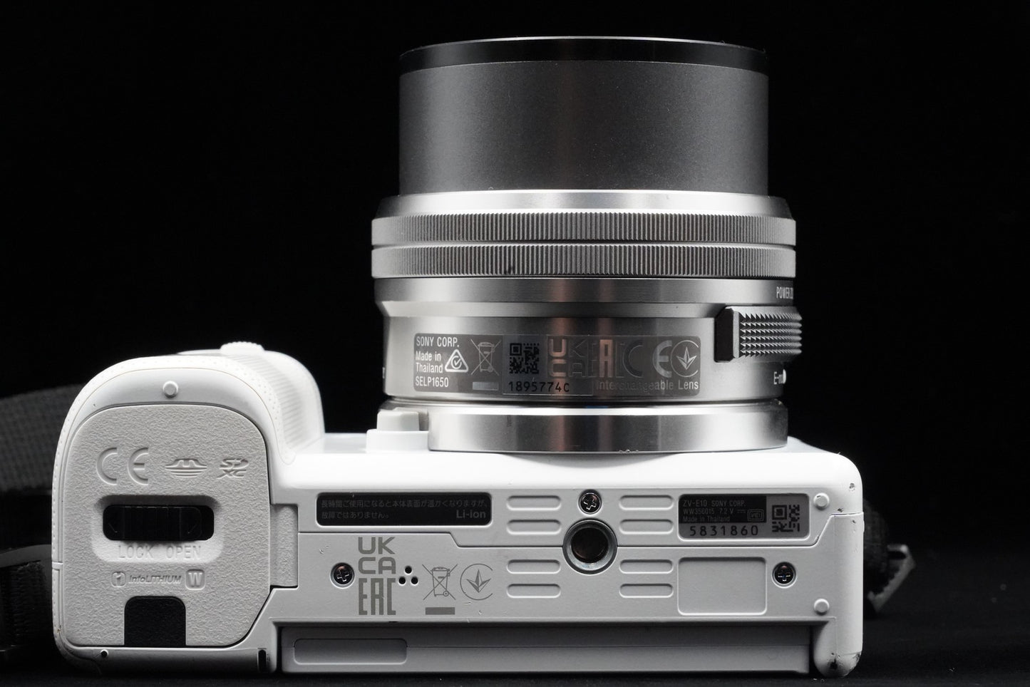 Sony Alpha ZV-E10 with Lens Mirrorless Vlog Camera White US Duty Paid 10278