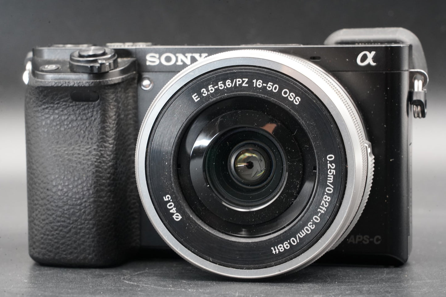 Sony alpha a6000 Digital Mirrorless Camera with Lens Black -17389 cuts- #11202