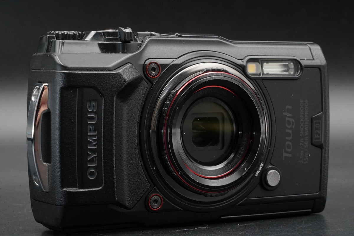 Olympus Tough TG-6 Black Waterproof Digital Camera 12MP -10644 cuts- #11429