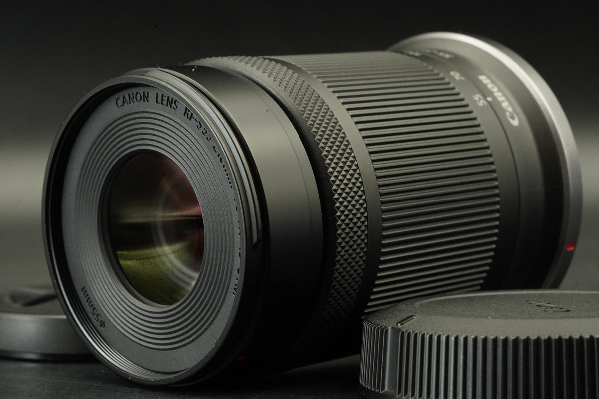 Canon RF-S 55-210mm f5-7.1 IS STM Zoom Lens From JAPAN #12518