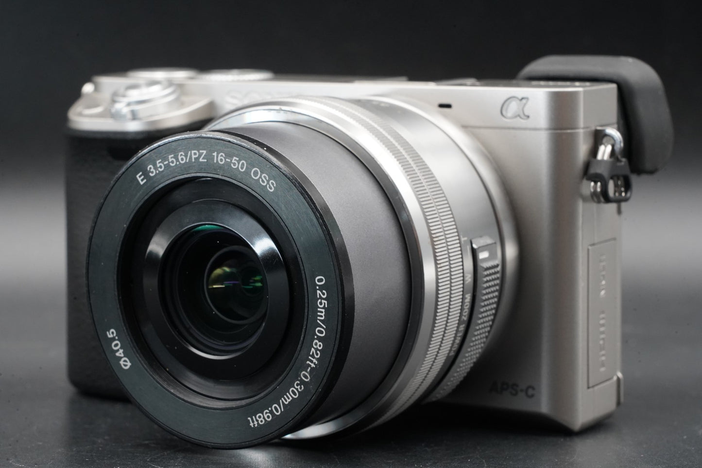 2374 cuts! Sony a6000 Digital Mirrorless Camera Silver w/ 16-50 + 55-210mm 11485