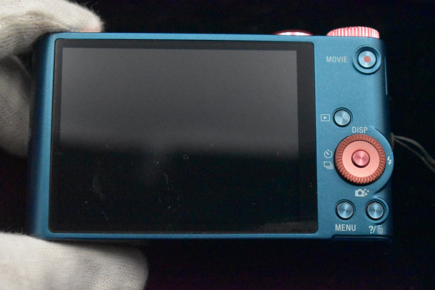 [US Duty Paid] Sony Cyber-Shot DSC-WX350 18.2MP Digital Camera Blue 8954