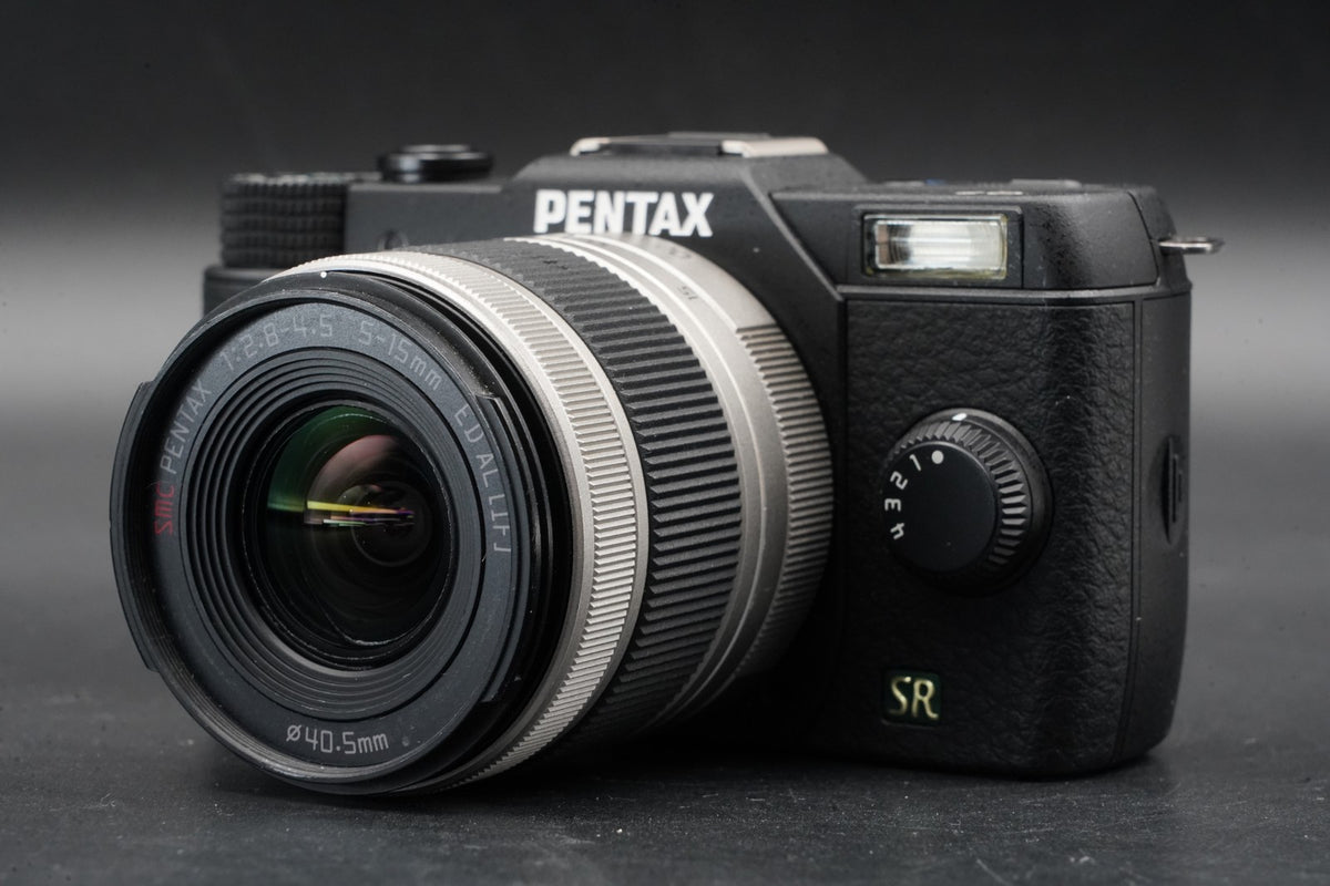 Pentax Q7 Black Digital Mirrorless camera with Lens -245 cuts- #11455