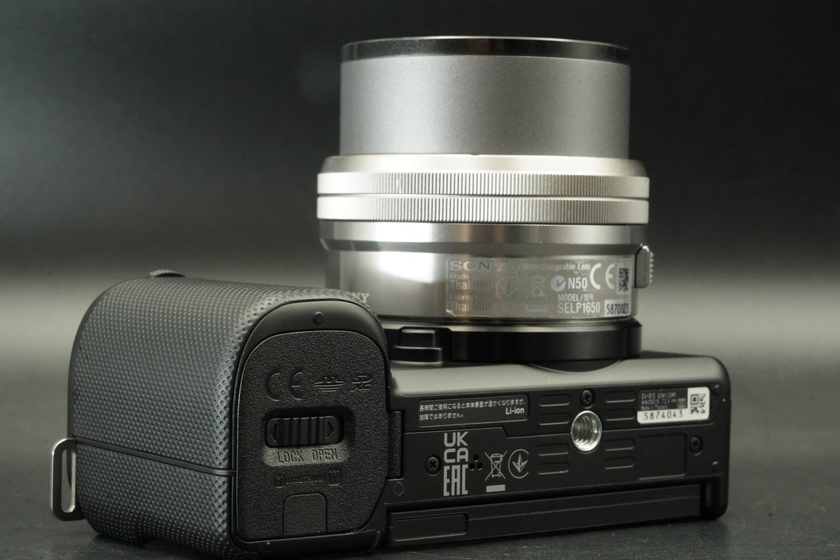 Sony Alpha ZV-E10 Spiegellose Vlog Kamera mit Objektiv Schwarz #11957