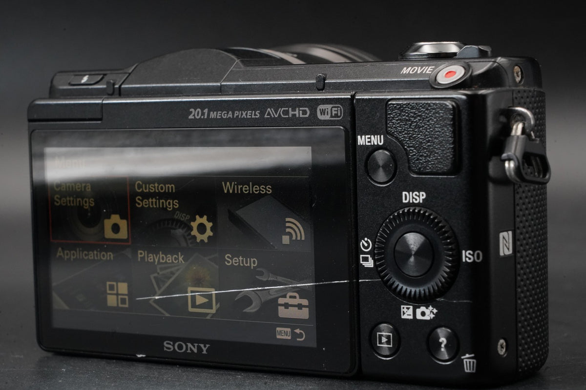 Sony Alpha a5000 Mirrorless Digital Camera with Lens Black US STOCK #11025