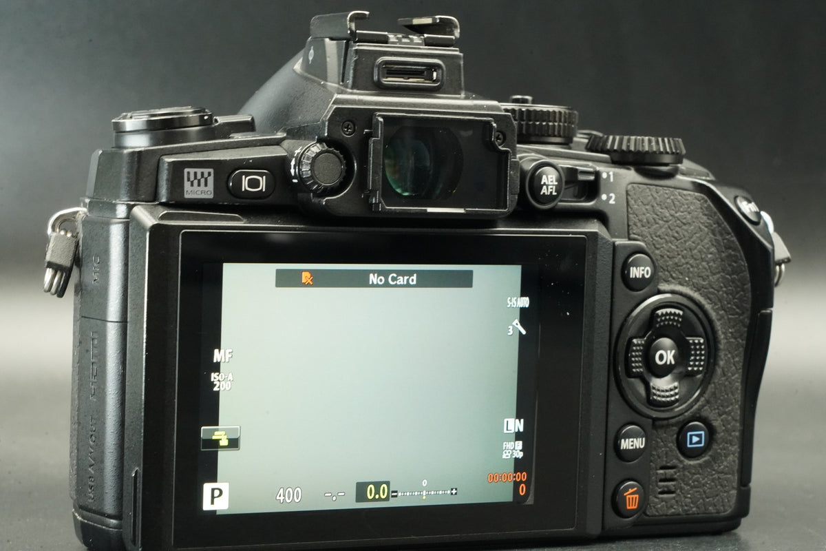 Olympus OM-D E-M1 Digital Camera Black Body From JAPAN -131400 cut- #12128