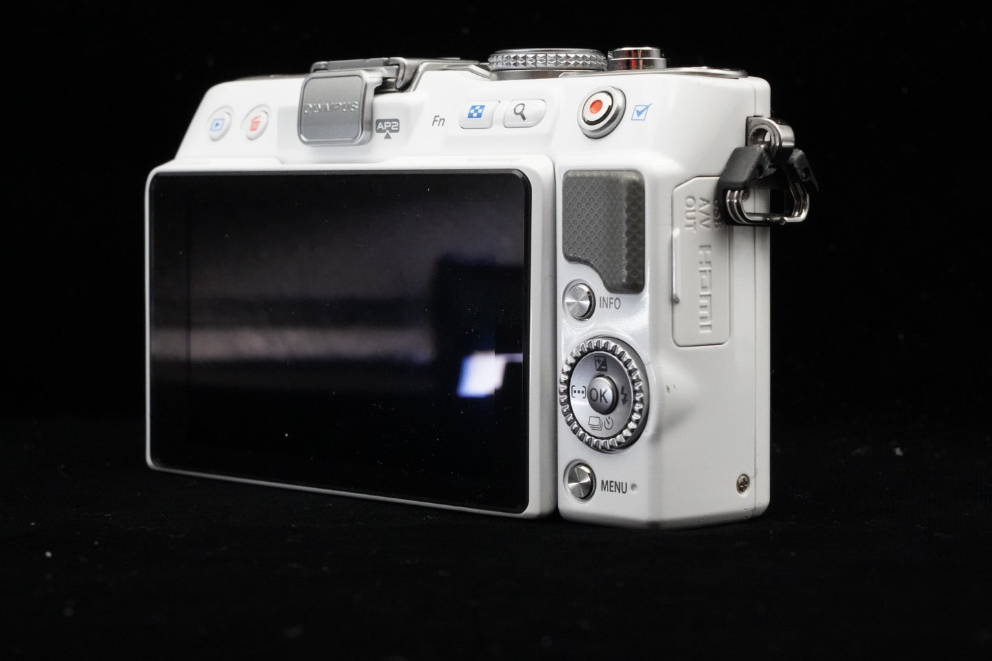 [US Duty Paid] Olympus PEN Lite E-PL3 White 12.3 MP Body Only From US🇺🇸 9449