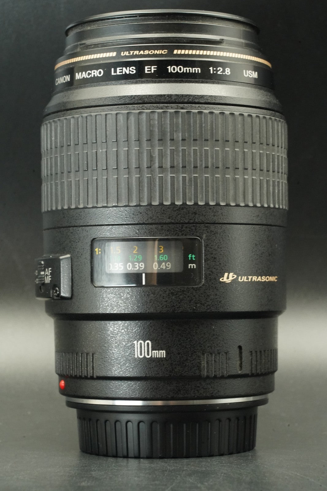 Canon EF 100mm f/2.8 Macro USM Prime Lente #11999