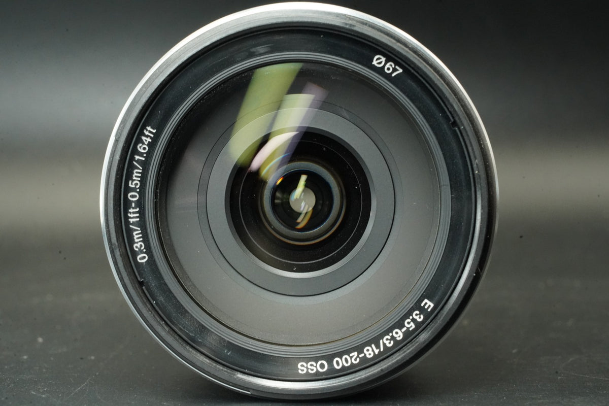 Sony E 18-200mm f/3.5-6.3 OSS Lens E Mount SEL18200 Silver #12037