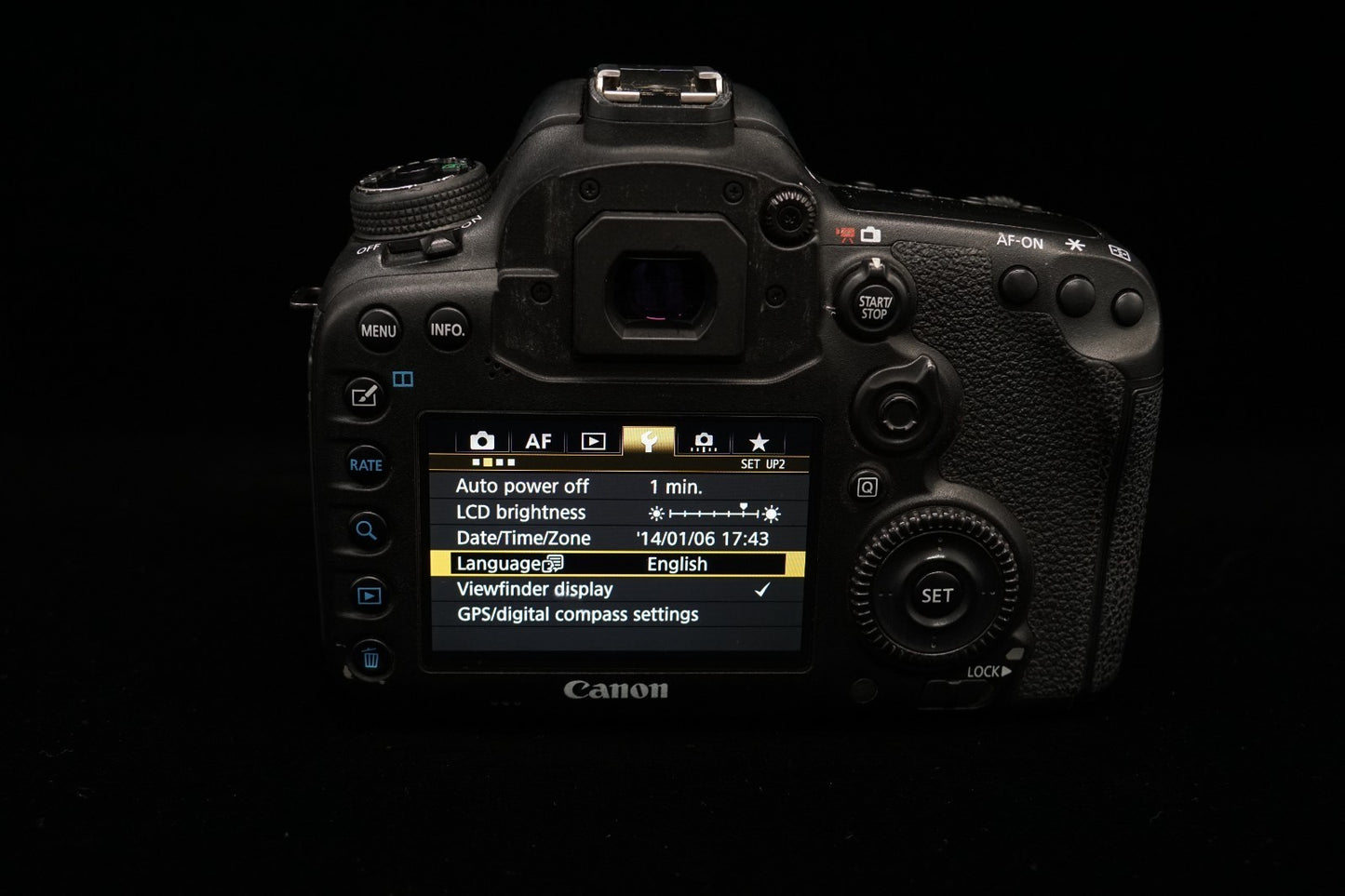 Canon EOS 7D Mark II DSLR Digital SLR Video Camera Used US Duty Paid 10476