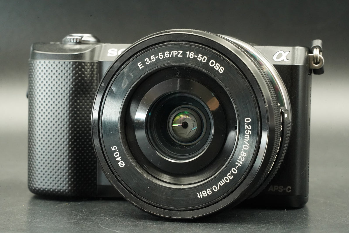 Sony Alpha a5000 Mirrorless Digital Camera with Lens Black -2712 cuts- #12451