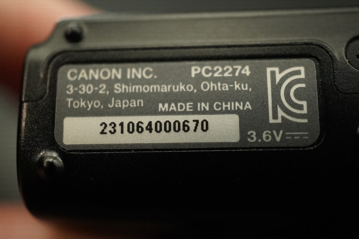 Canon IXY 650 PowerShot ELPH 360 HS Digitalkamera - Schwarz #11962