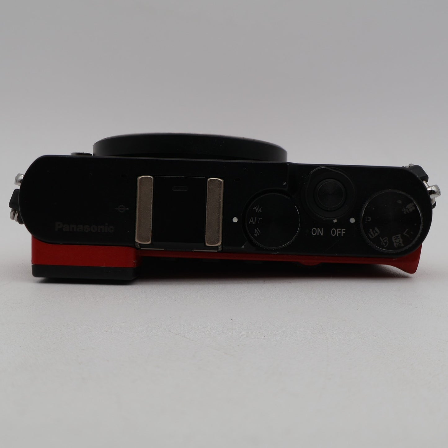 English OK ! Panasonic LUMIX DMC-GM5 16MP Red Body Only US Duty Paid 9176