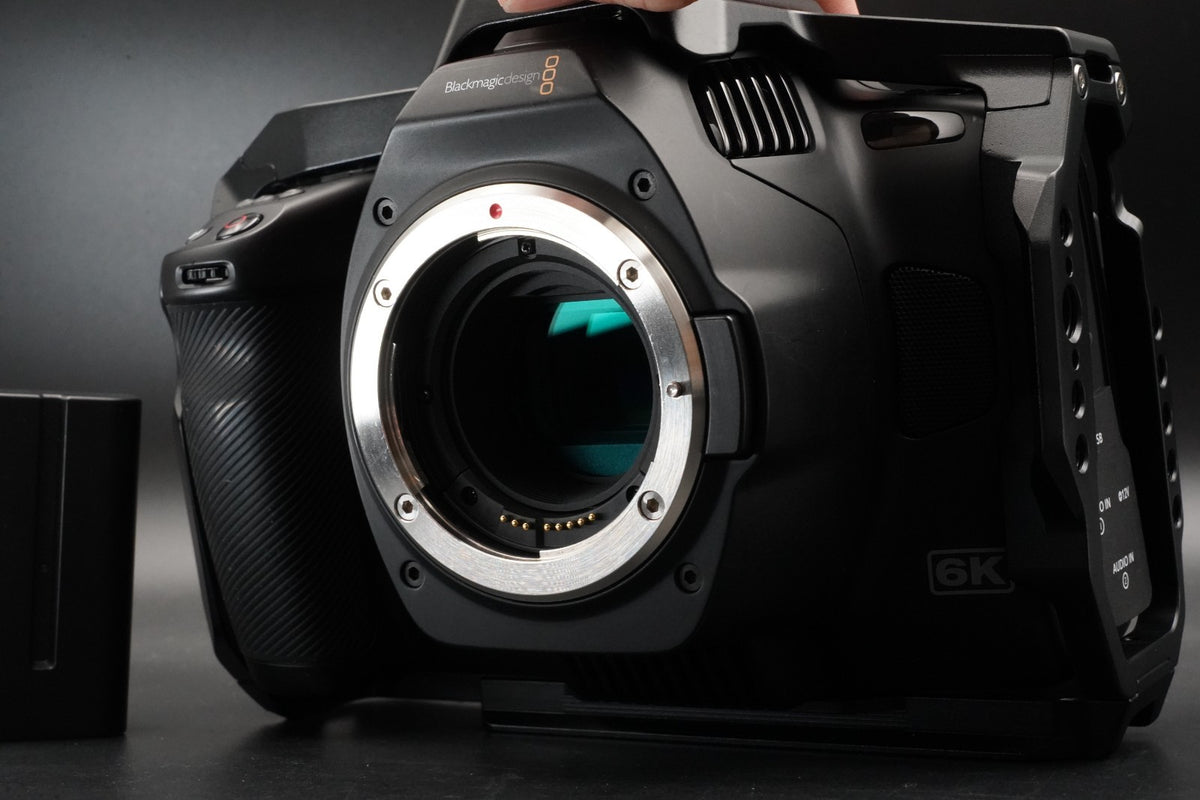 Canon EF Mount Blackmagic Cinema Camera 6K CINECAM60KLFL #11036
