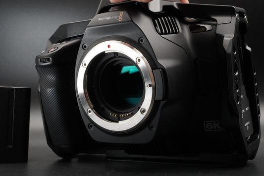 Canon EF Mount Blackmagic Cinema Camera 6K CINECAM60KLFL #11036
