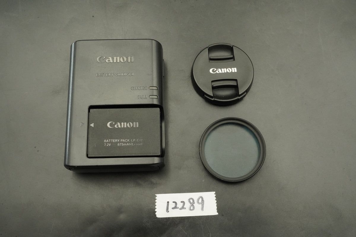 Canon EOS M10 Mirrorless Digital Camera White + 22mm f/2 Lens US STOCK #12289