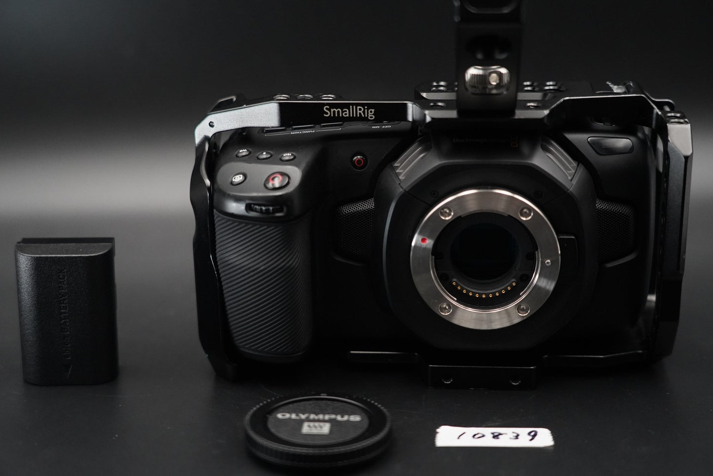 Blackmagic Design Pocket Cinema Camera 4K Camcorder BMPCC (M4/3 Mount) 10839