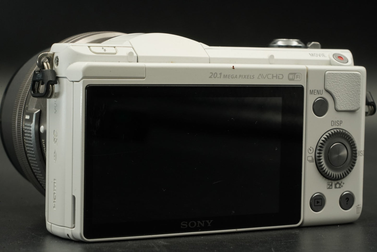 11208 cuts!! Sony a5000 Mirrorless Digital Camera White with 2 Lenses 11484