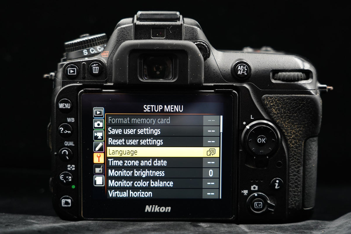 Nikon D7500 20.9MP Digital SLR Camera Black US STOCK #10001