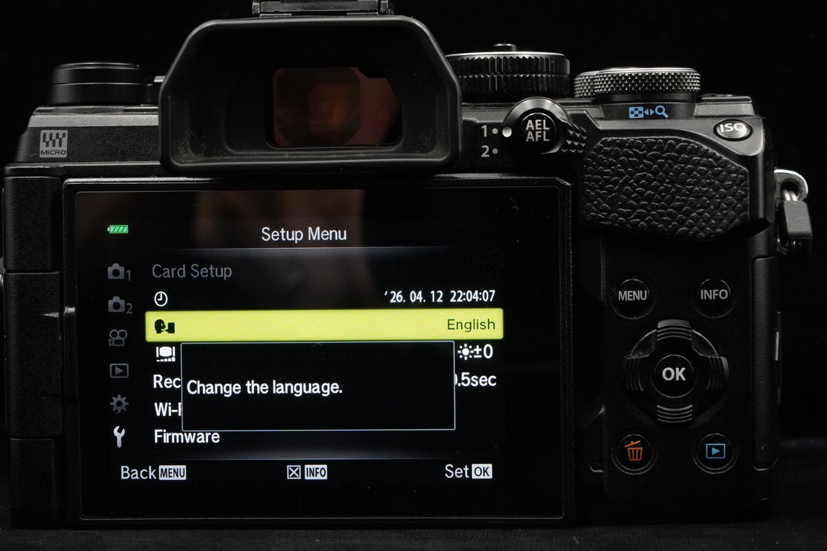 Olympus OM-D E-M5 Mark III 20.4MP Mirrorless Digital Camera US STOCK #10031