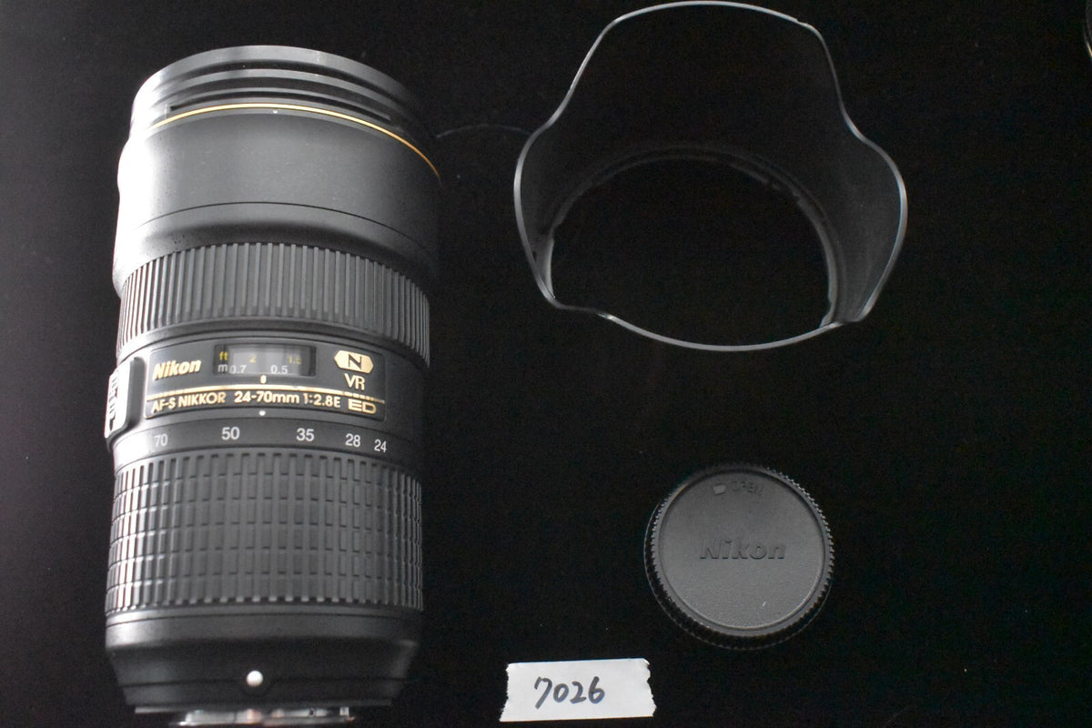 [US Duty Paid] Nikon AF-S AFS Nikkor 24-70mm f/2.8 E ED VR Zoom Lens JAPÓN 7026