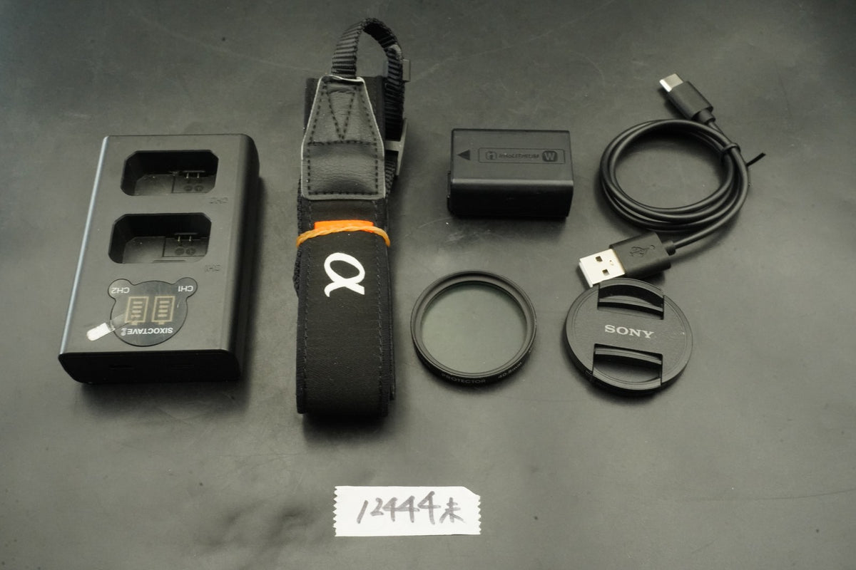 Sony A6400 Digital Camera Black w/ 16-50mm Lens -28435 cuts- #12444