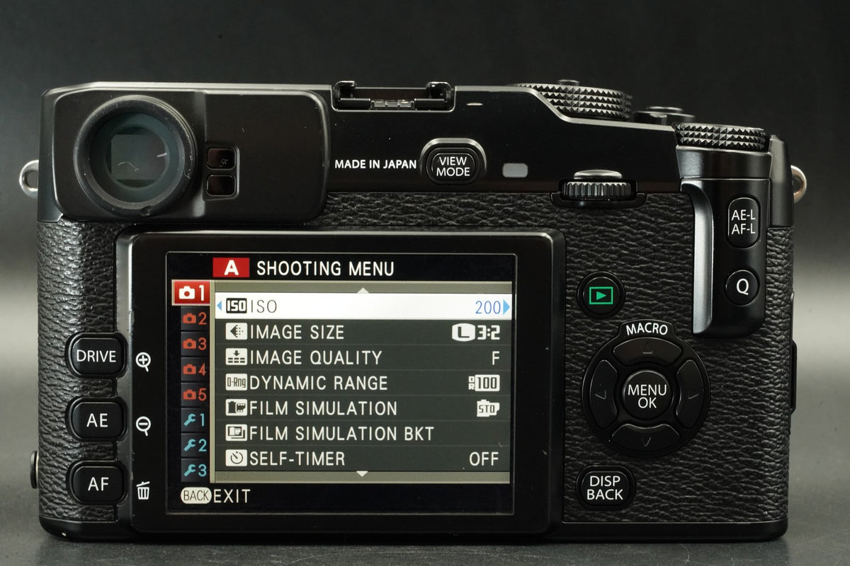 Fujifilm X-Pro1 Mirrorless Digital Camera Black US STOCK #12277