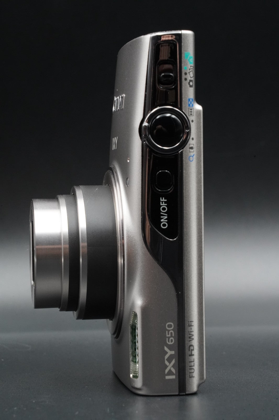 Canon IXY 650 PowerShot Elph 360 HS Digital Camera Silver US Duty Paid 10774