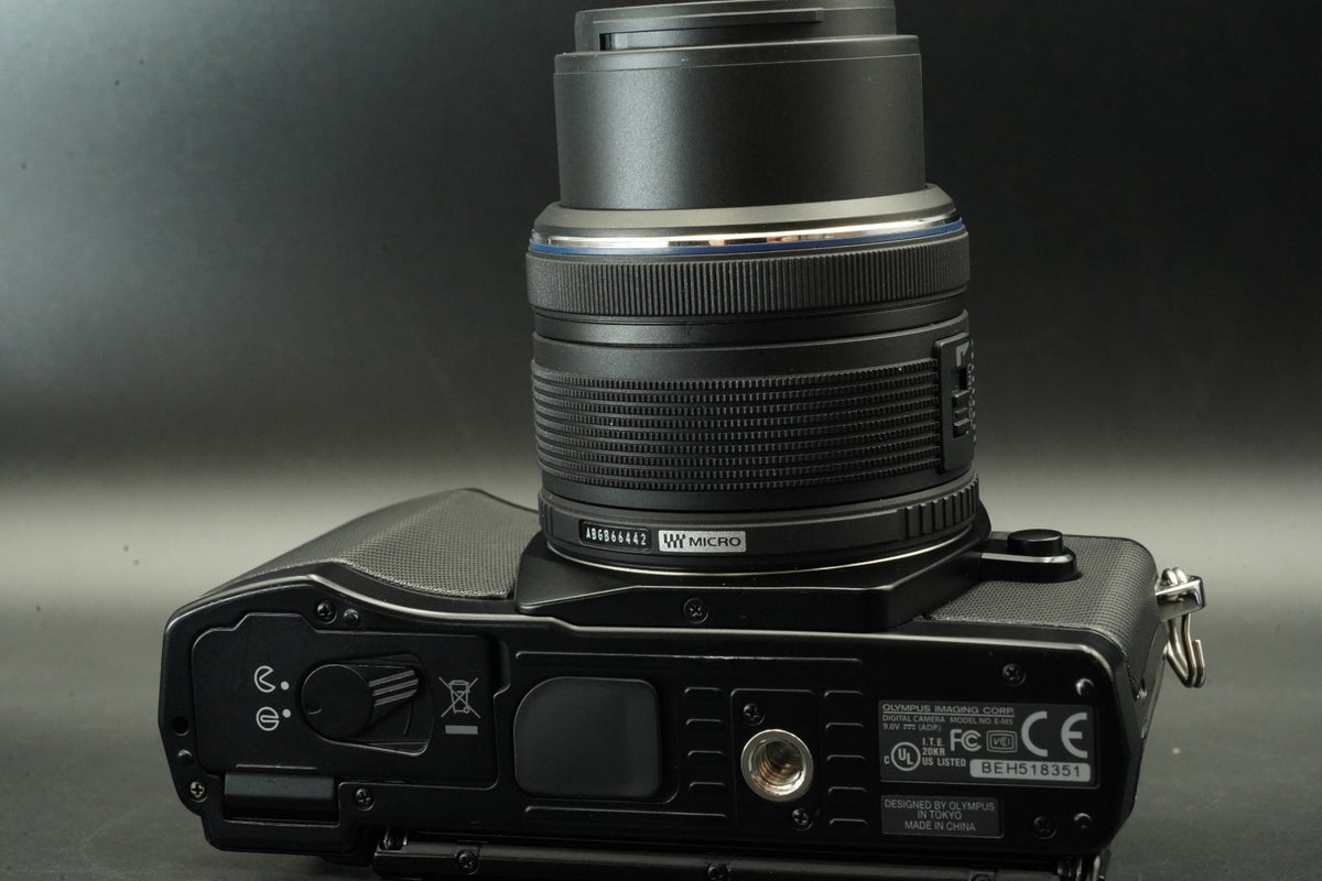Olympus OM-D E-M5 + 14-42mm + 40-150mm Lens Digital Camera Black #11730