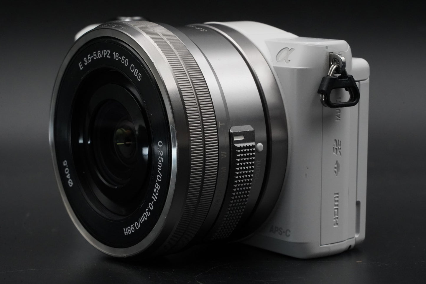 Sony Alpha a5000 Mirrorless Digital Camera White with 2 Lenses 10923