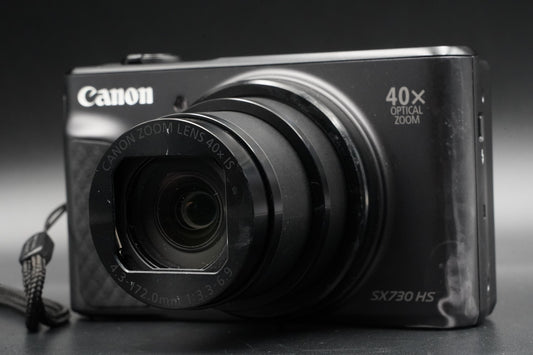 Canon PowerShot SX730 HS 20.3MP Digital Camera Black US STOCK #10521