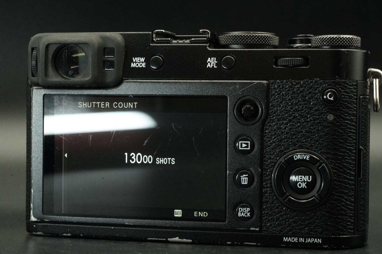 Fujifilm X100F 24.3MP Digital Camera Black -13000 cuts- #11761
