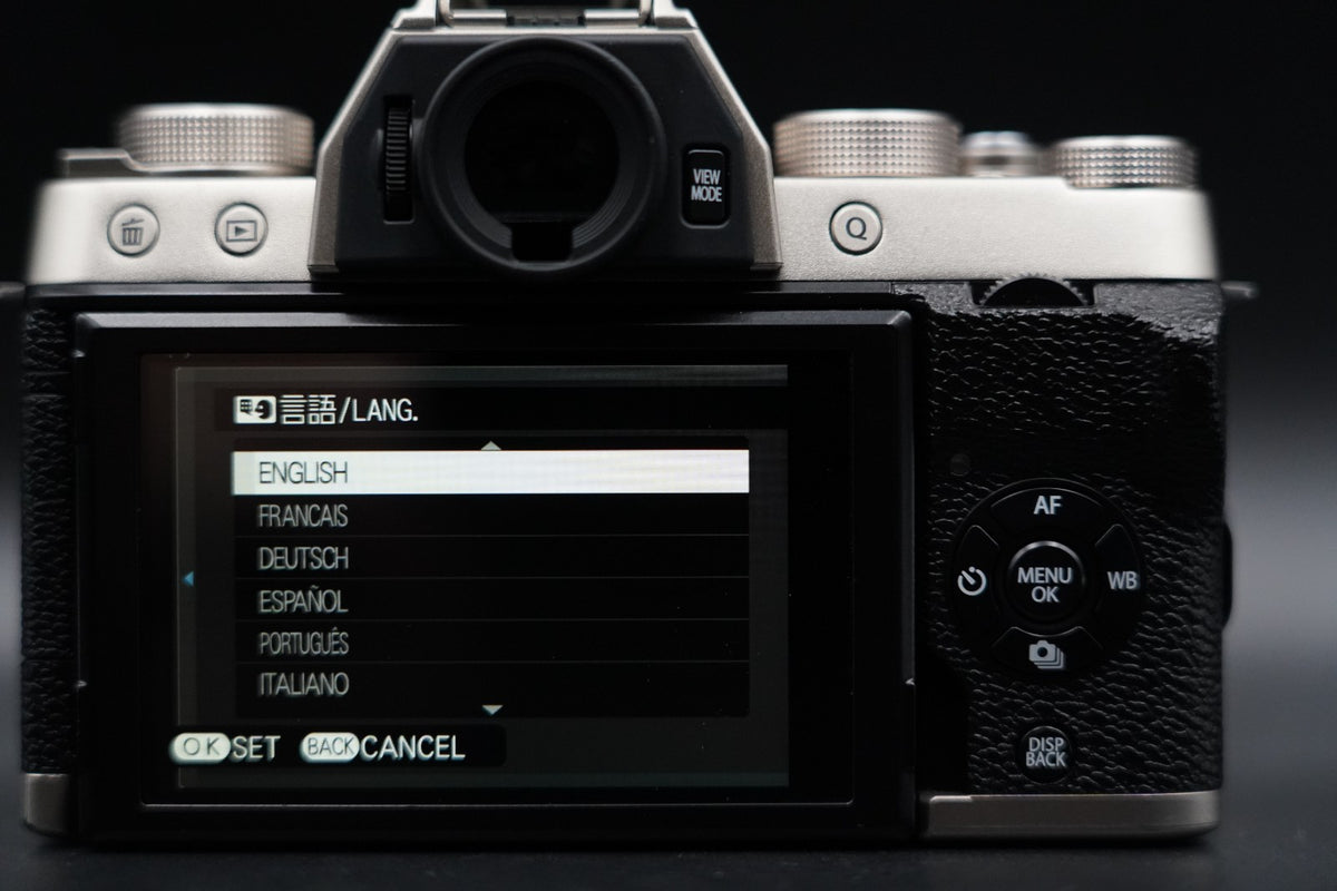 Fujifilm X-T100 Silver 24.2MP Mirrorless Digital Camera Body #10453