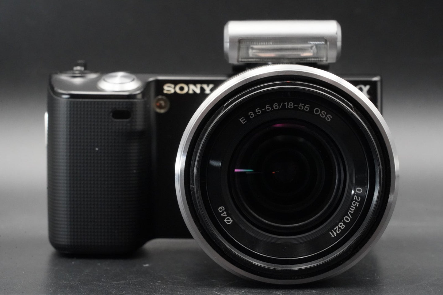 Sony Alpha NEX-5 Mirrorless Camera Bundle with 2 Lens Silver 11060