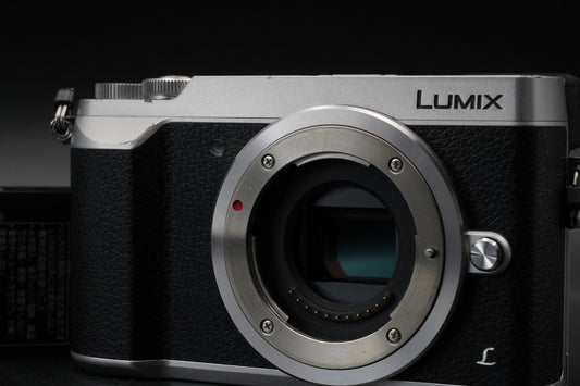 Panasonic LUMIX DMC-GX7MK2 GX85 GX80 16.0MP Silver US Duty Paid 11012