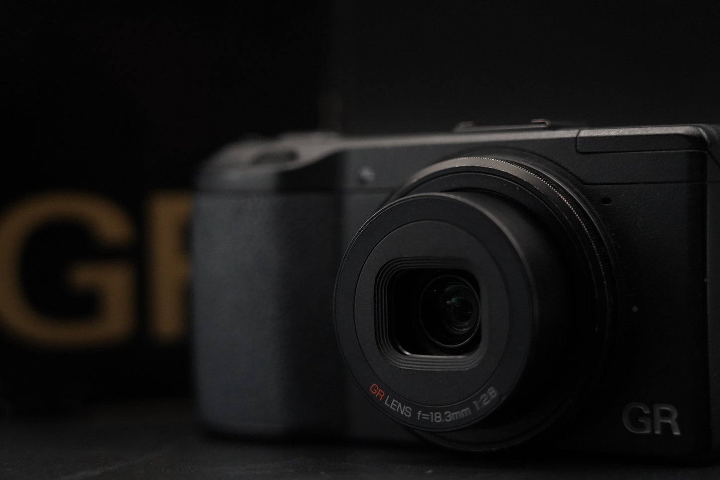 RICOH GR 16.2MP Digital Compact Camera Black JAPAN US Duty Paid 10832