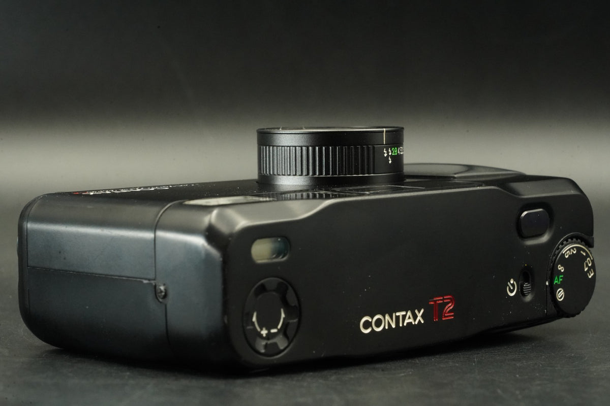 Contax T2 Titan Black 35mm Point & Shoot Film Camera #12166